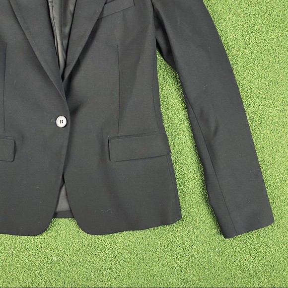 Theory Black Gabe B 2 Urban Career Blazer Size 6 - Picture 3 of 10